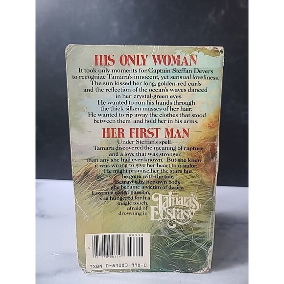 Tamara's Ecstasy By Sylvie F. Summerfield Paperback - Picture 9 of 10